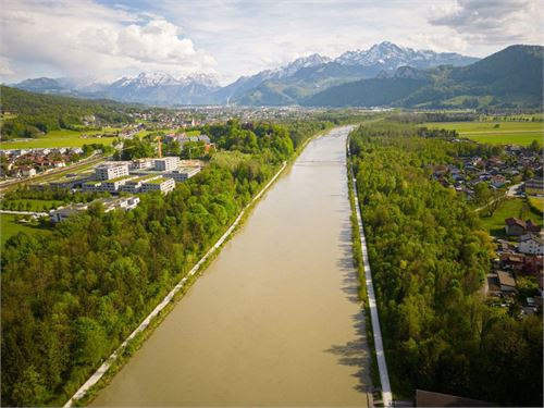 Puch bei Salzburg - Urstein - Vogelperspektive